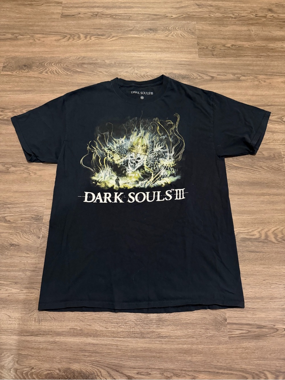 Dark Souls III 2020 Lootwear Exclusive Graphic Promo Black T-Shirt Men’s Large